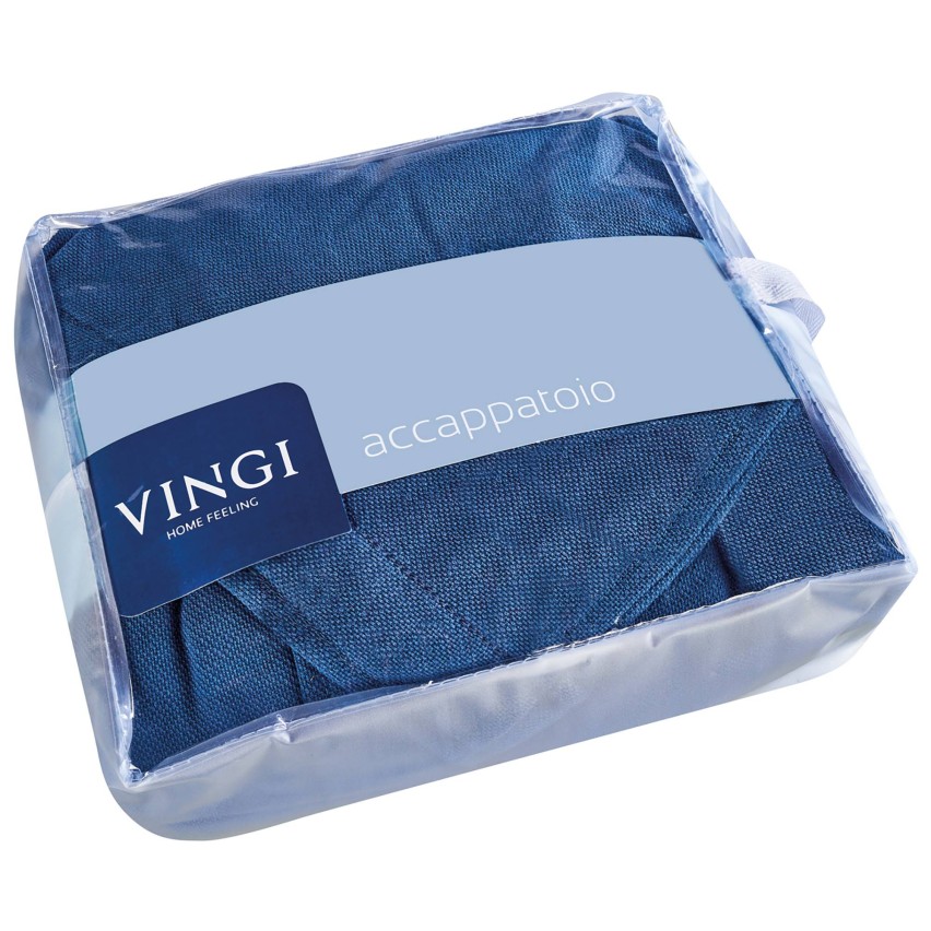 Accappatoio Vingi Lisbona unisex microspugna