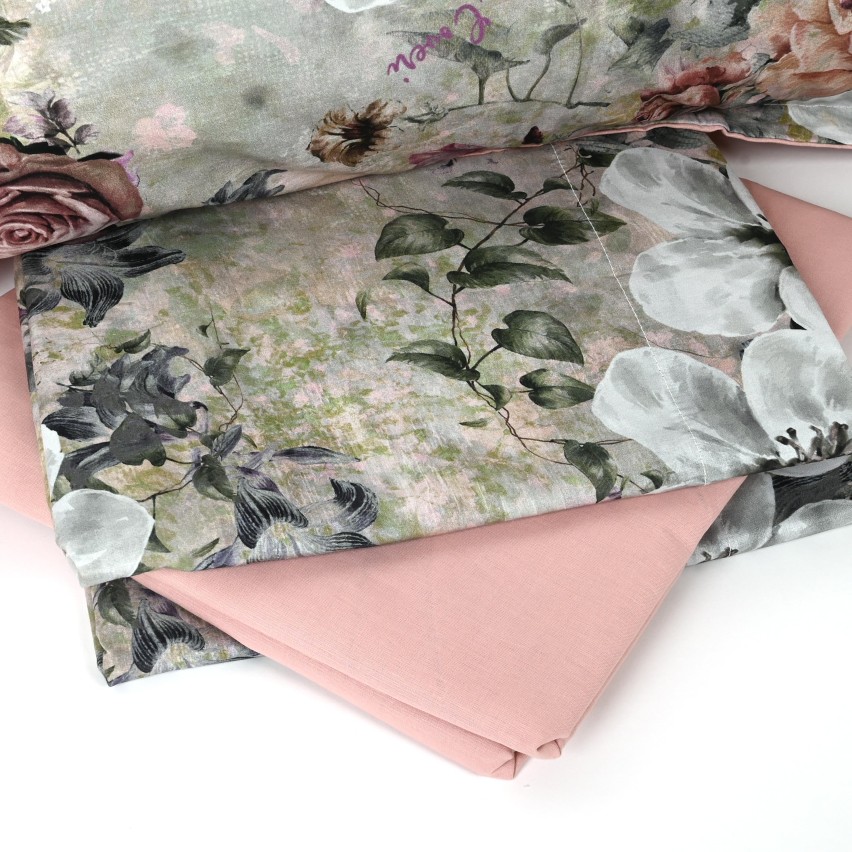 Completo Letto 2 Piazza Enrico Coveri - Percalle Cotone Stampato Digitalmente, Alta Definizione - Foto 4