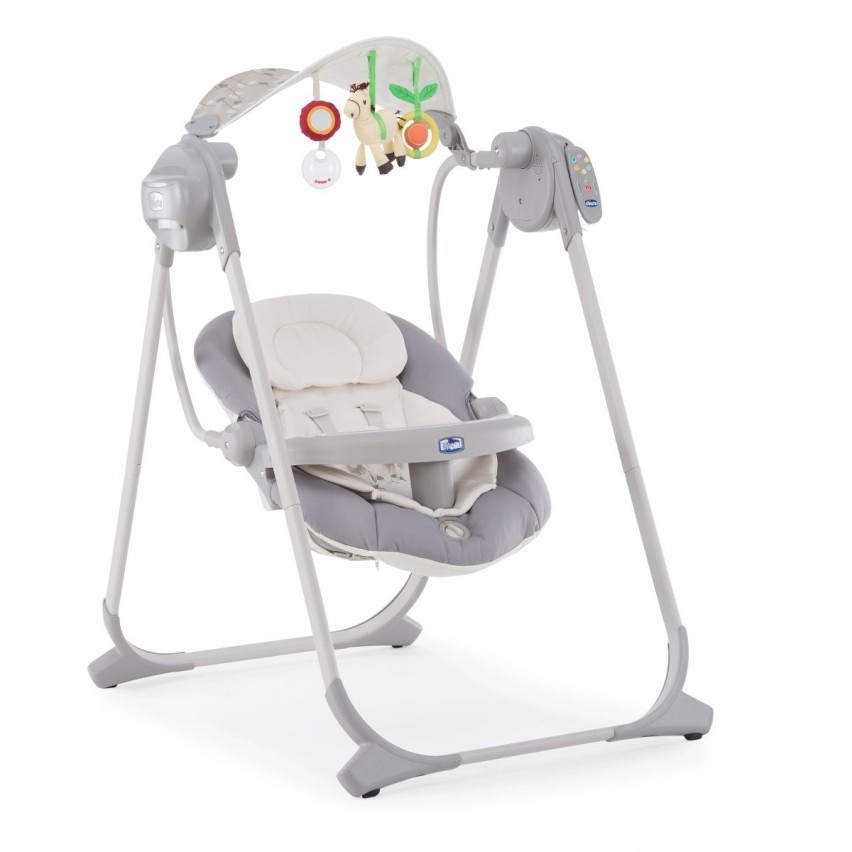 Altalena chicco polly swing up rossa silver