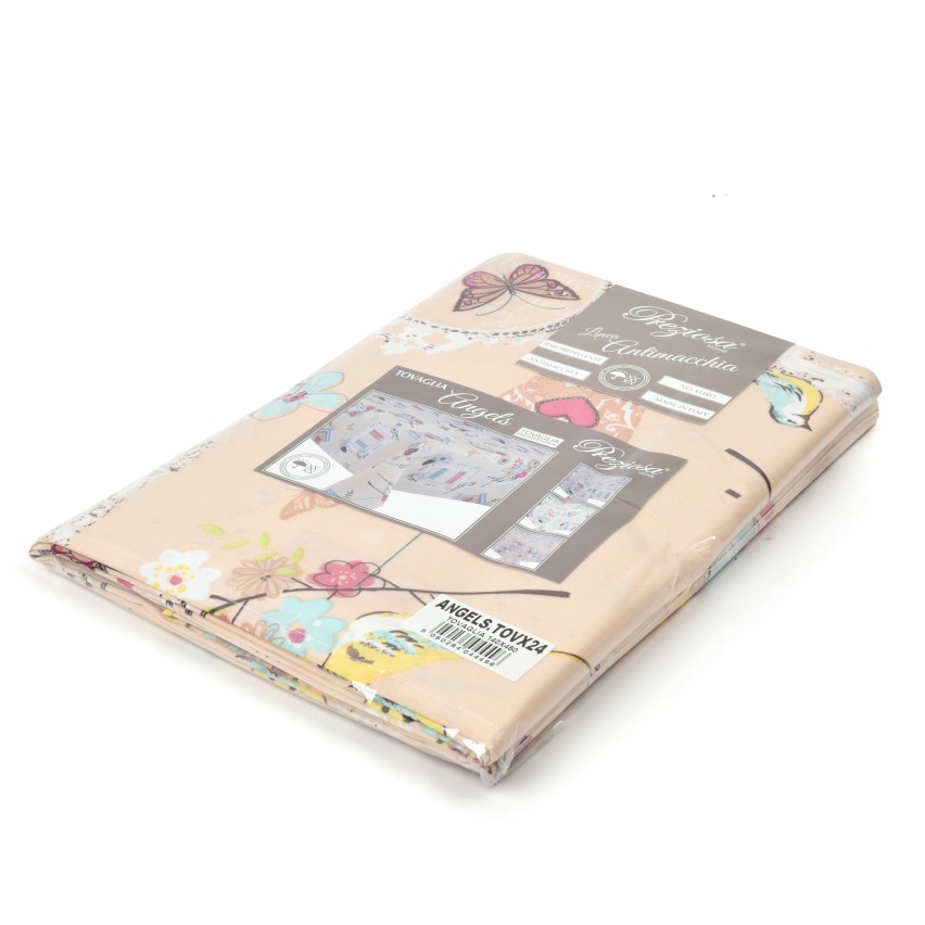 Tovaglia antimacchia idrorepellente colorata Preziosa Angels G