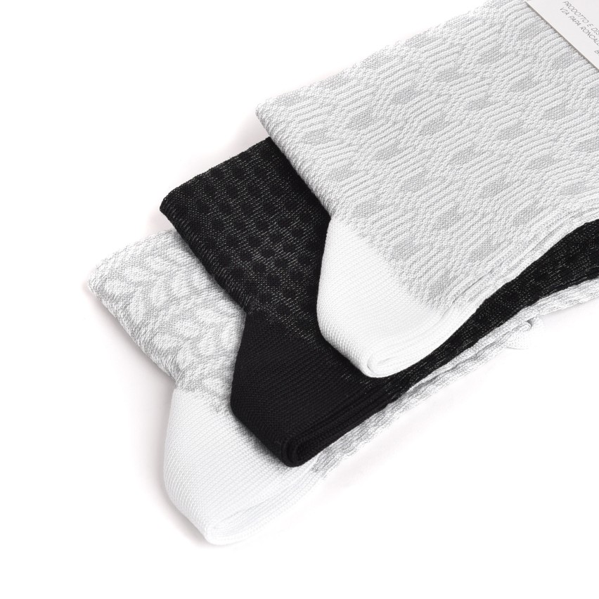 Calzini Donna Leon D'Oro Cotone Made In Italy - 3 Paia Senza Elastico, Comodi E Leggeri - Foto 11