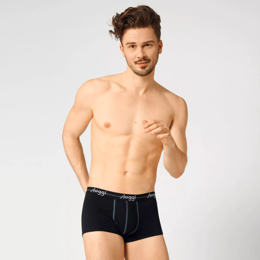 Boxer uomo sloggi short hipster 2 pezzi 