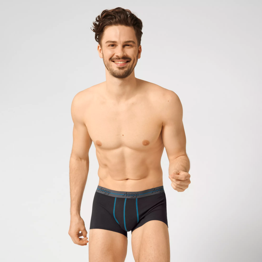 Boxer uomo sloggi short hipster 2 pezzi 