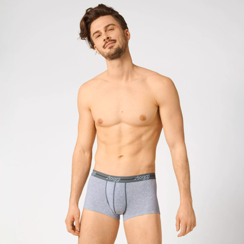Boxer uomo sloggi short hipster 2 pezzi 