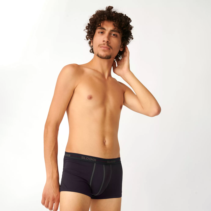 Boxer uomo sloggi short hipster 2 pezzi 