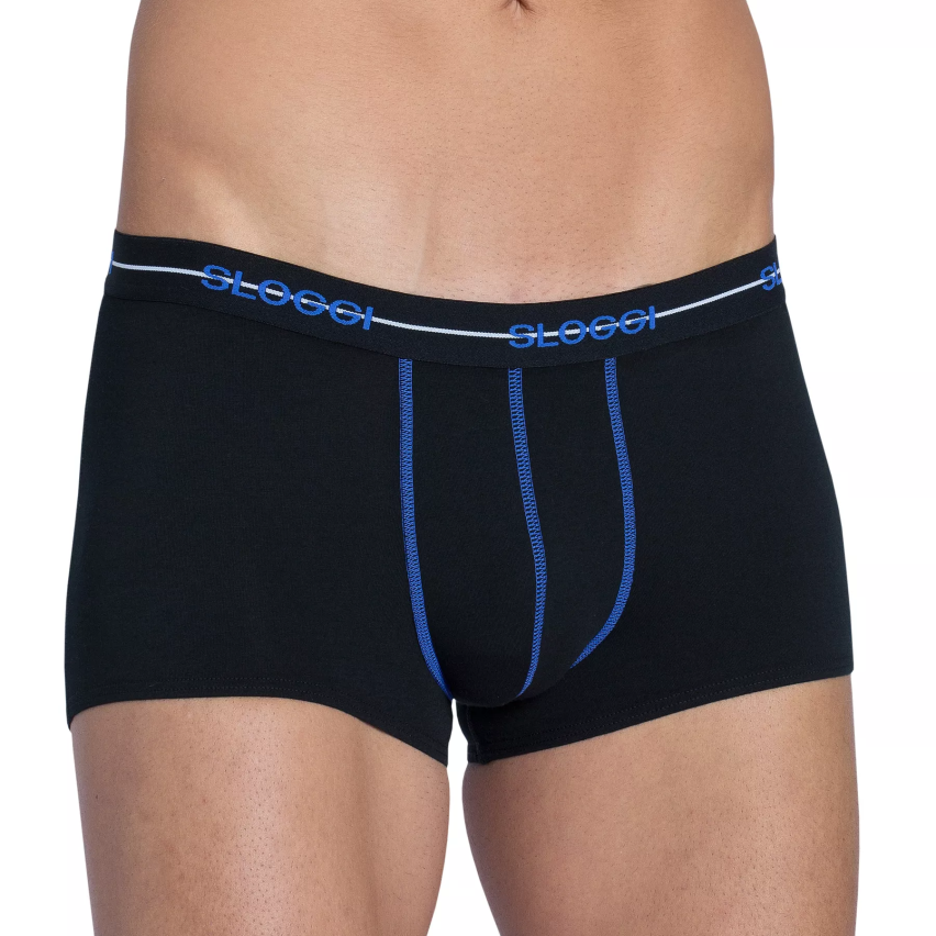 Boxer uomo sloggi short hipster 2 pezzi 