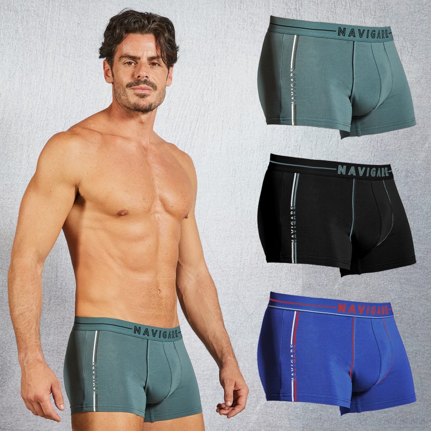 Boxer Bambino Cotone Bielastico Irge Confezione 3 Pezzi - Foto 3