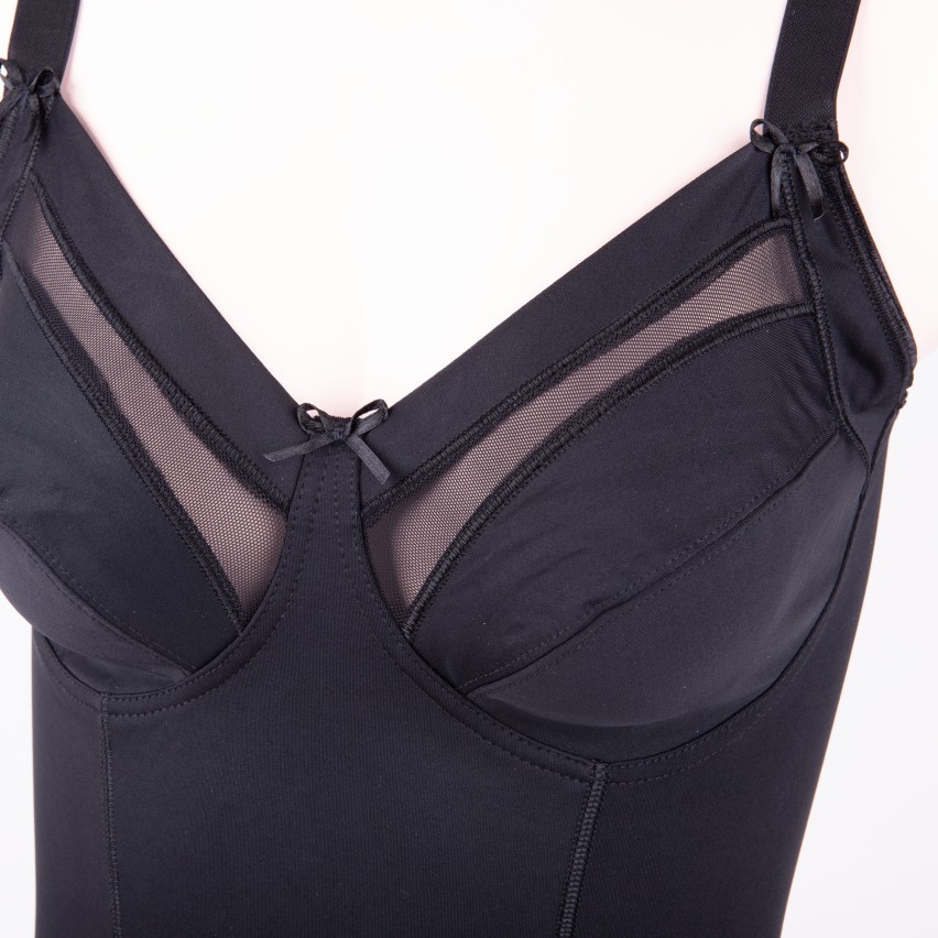 Body donna Frames B485 senza ferretto tulle