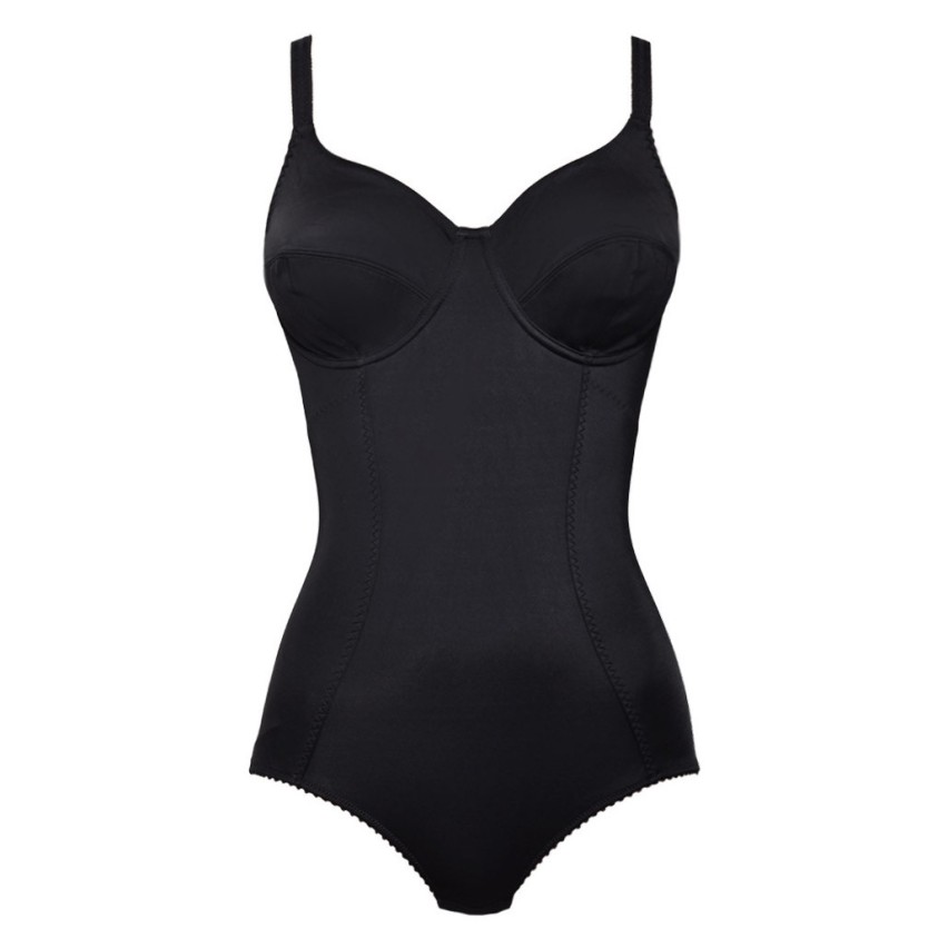 Body contenitivo con ferretto Sièlei 975 coppa C in microfibra 