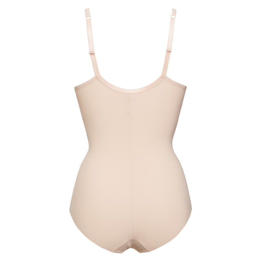Body con ferretto Sièlei 1848 taglio laser in microfibra 