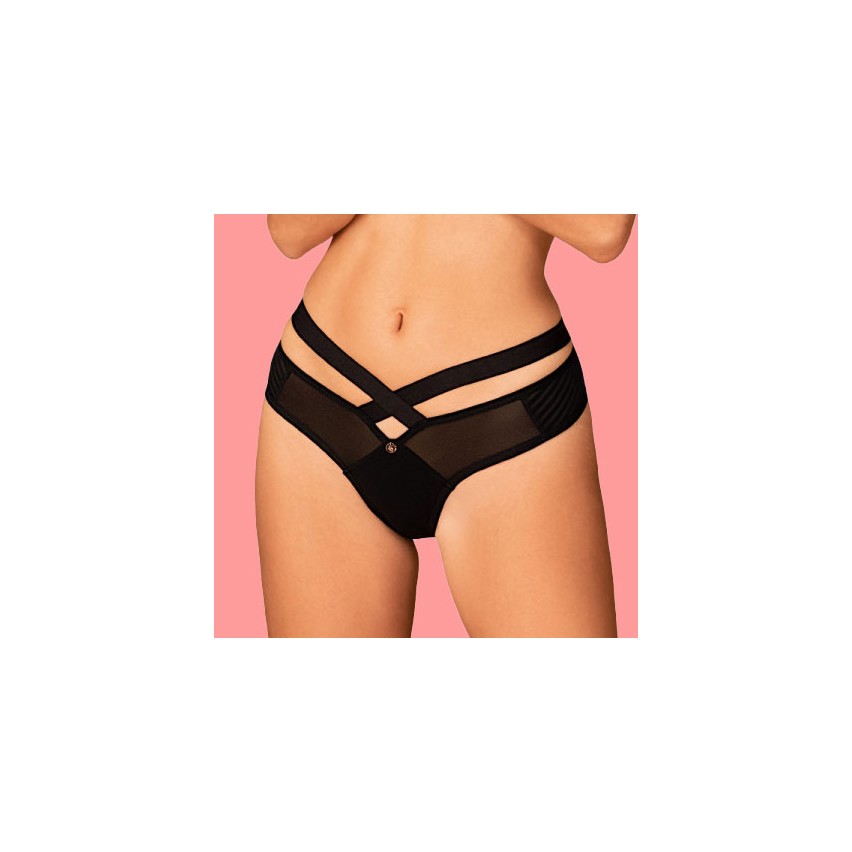 Panties taglio a V sexy cinghie Obsessive Brasica