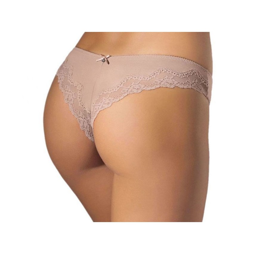 Sexy brasiliana Sièlei 1747 microfibra inserti in pizzo 