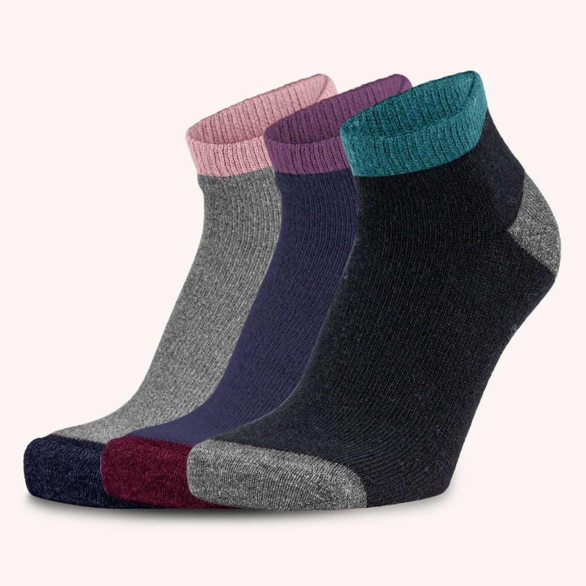 Calze corte assortite Prisco Cachelife DP 3 pezzi