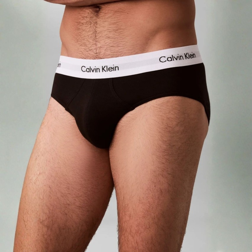 Slip uomo in cotone elasticizzato cotton stretch Calvin Klein - Pack da 3
