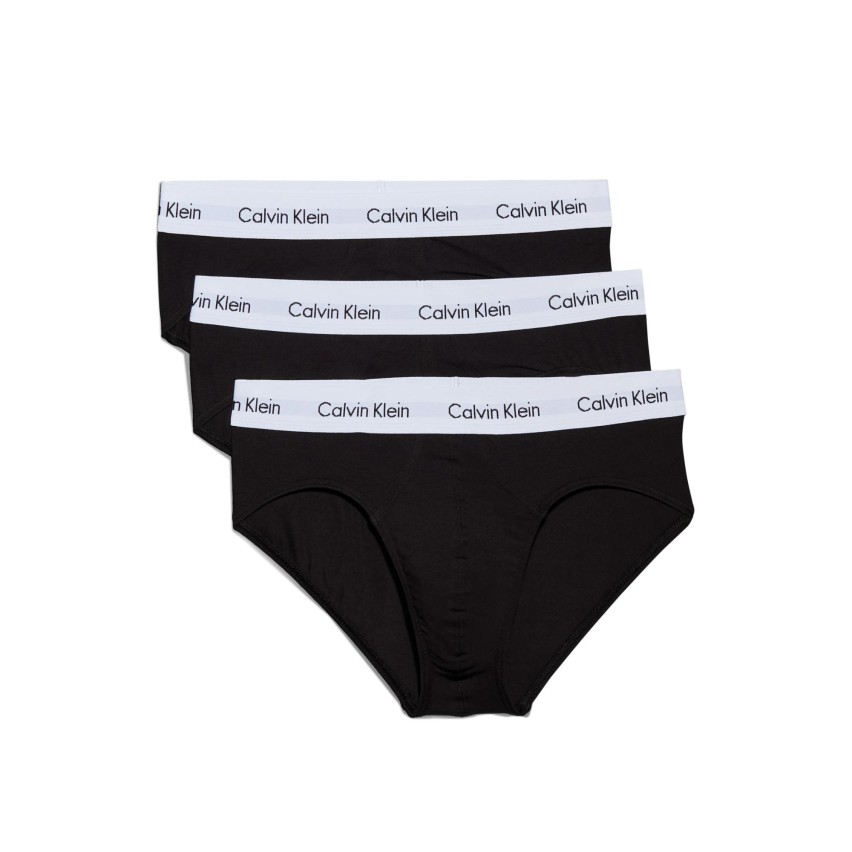 Slip uomo in cotone elasticizzato cotton stretch Calvin Klein - Pack da 3