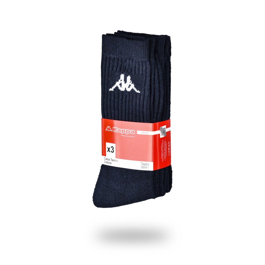 Calze kappa tennis in spugna k002 set 3 paia