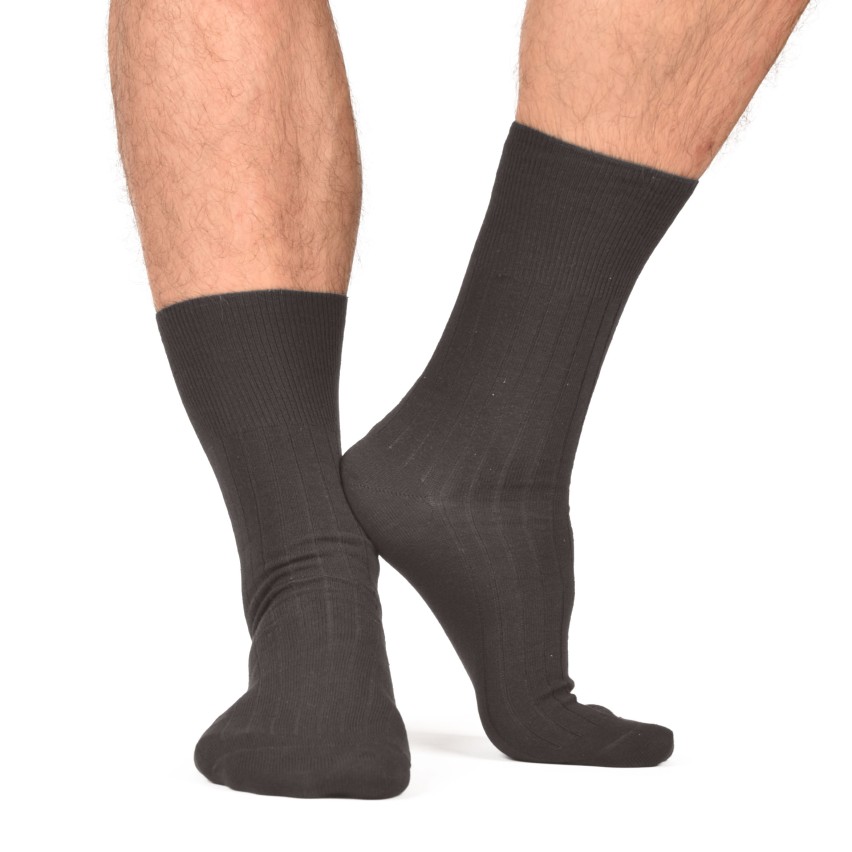 Calze uomo sanitarie corte a coste caldo cotone Futura 8 paia