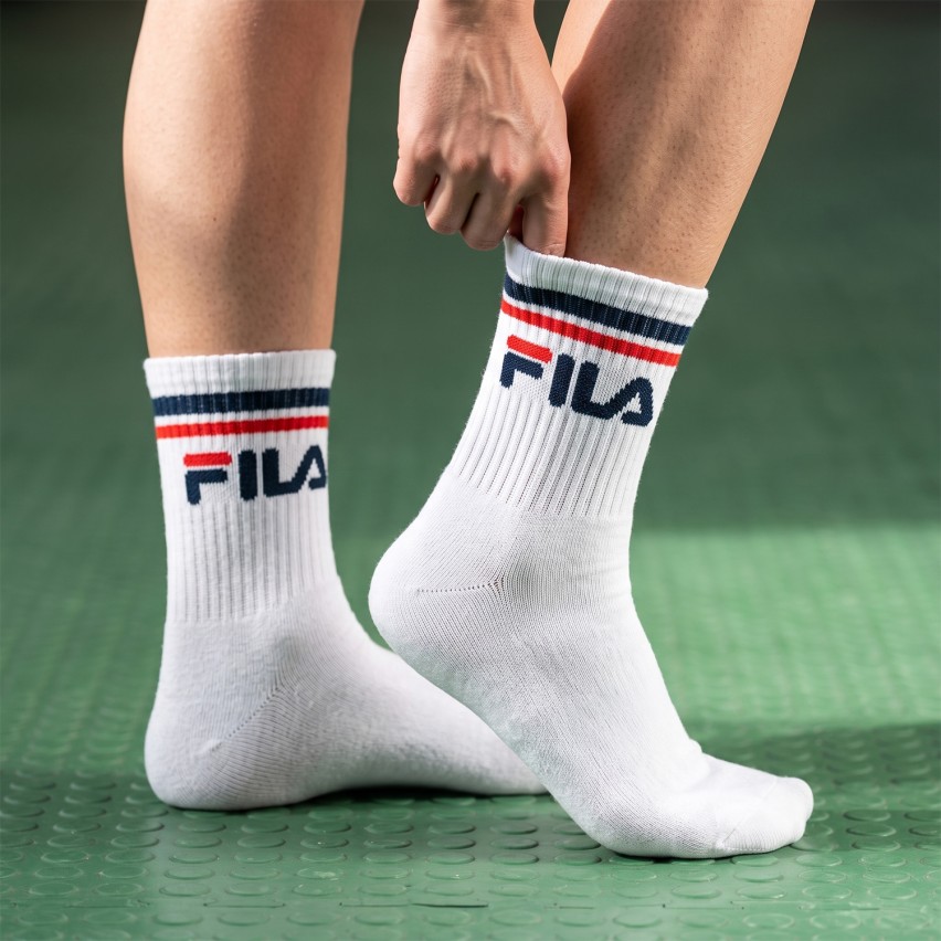 Calze corte Fila F9398 unisex sportive cotone 3 paia