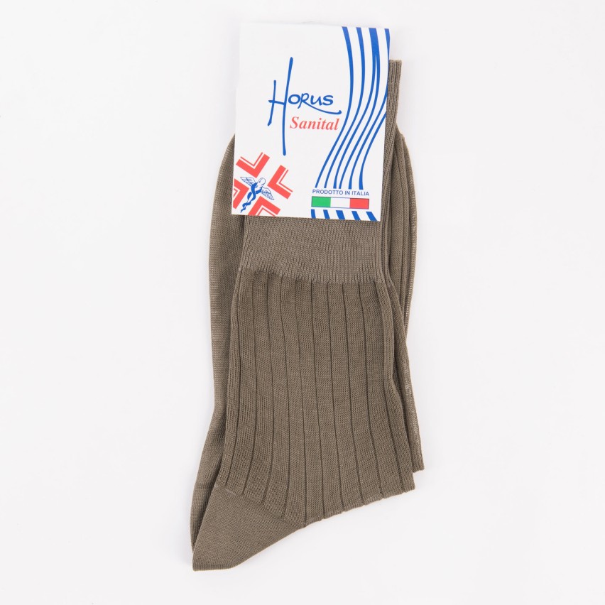 Calze Sanitarie Donna Senza Elastico - 6 Paia In Cotone - Per Diabetici E Anziani - Made In Italy