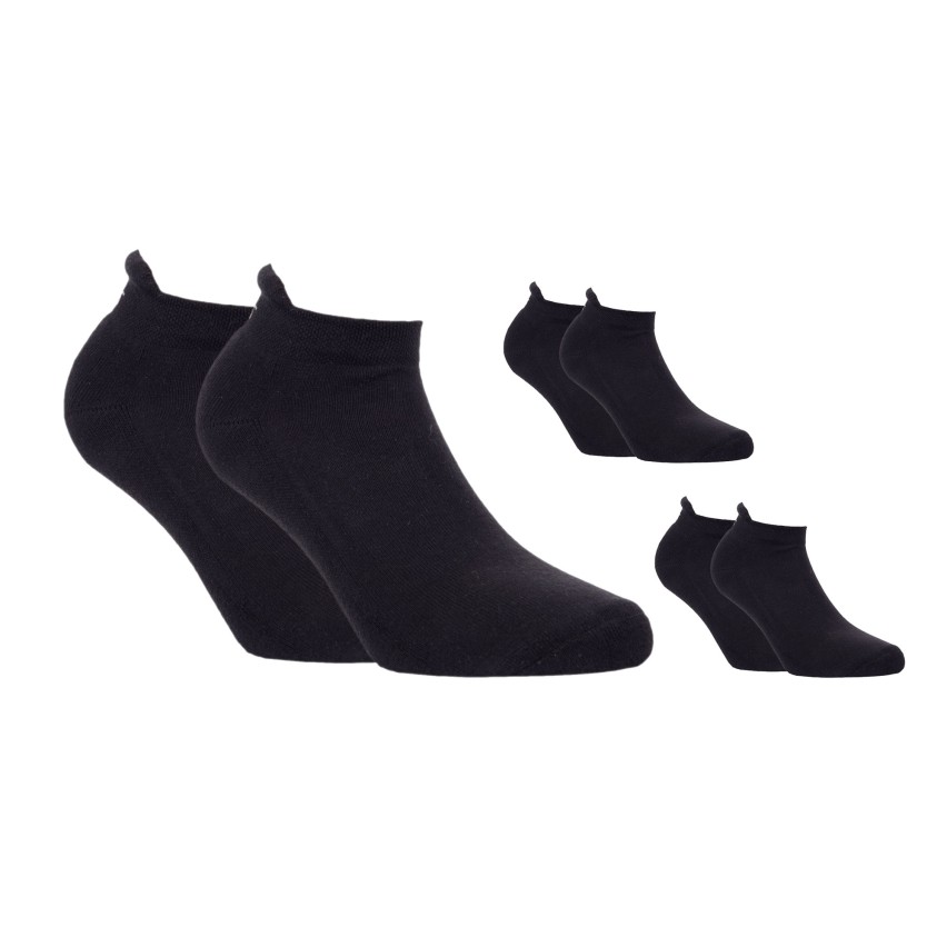 Calze corte unisex uomo donna Blucalze 501 sport soletta in spugna traspirante 3 paia 