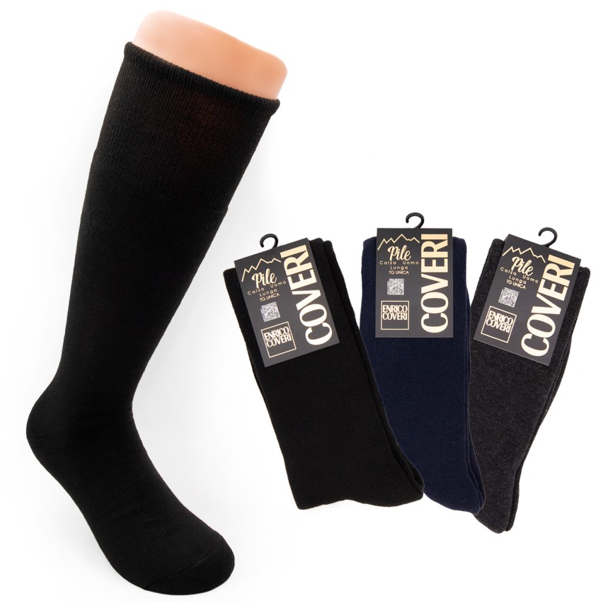 Calze Termiche In Pile - Calde E Morbide Per Sci, Montagna E Inverno, Multiple Taglie