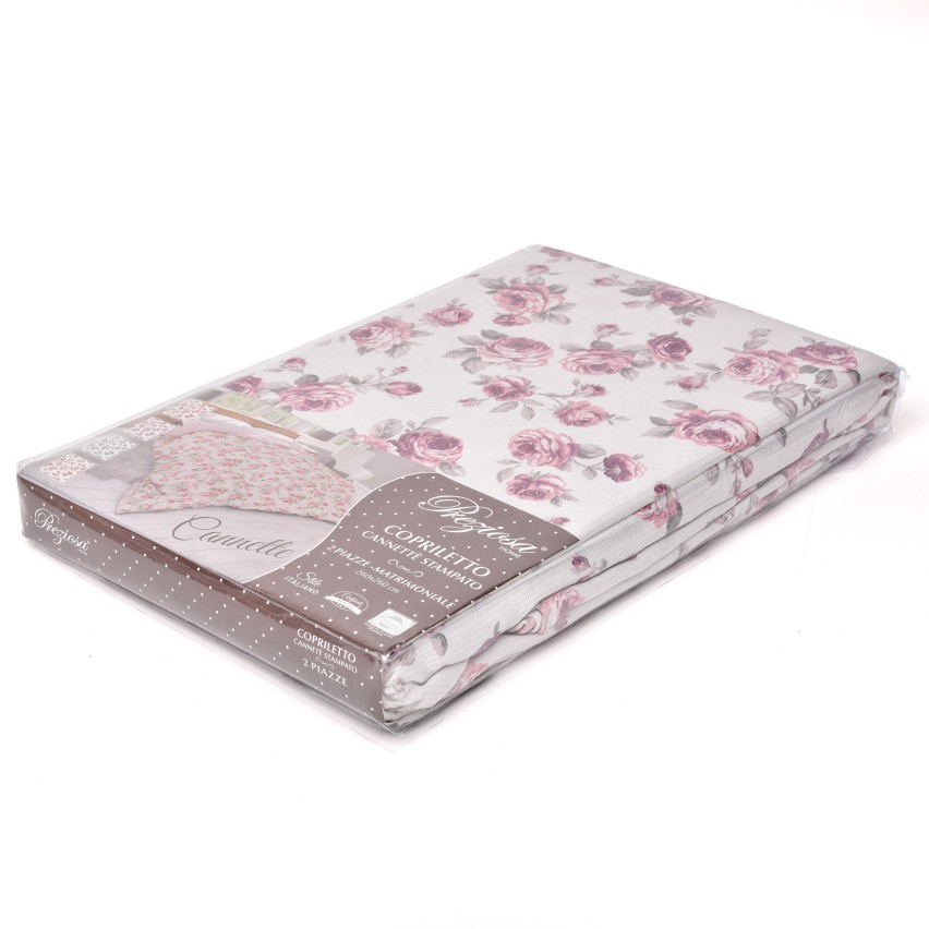 Copriletto Matrimoniale Primavera/Estate Petti - Microfibra Anallergica, 265x265cm - Foto 2