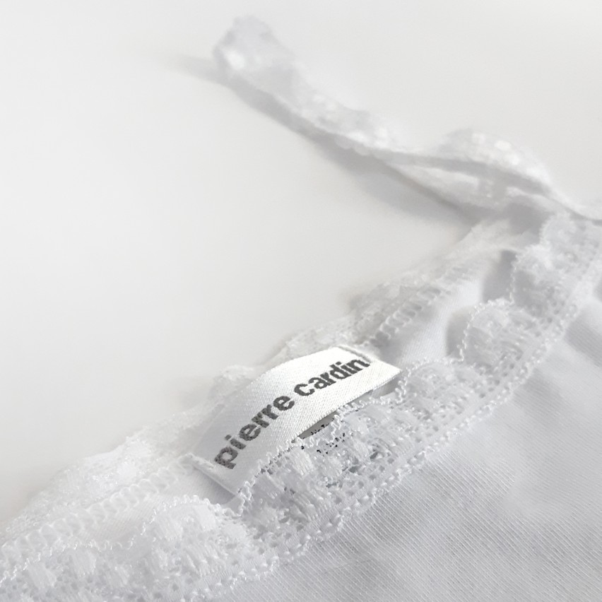 Canotta spalla stretta donna Pierre Cardin Camelia cotone elasticizzato