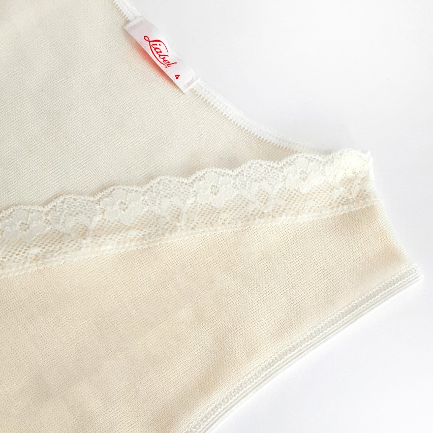 Canottiera donna Liabel  05321916 formaseno aderente lana e cotone