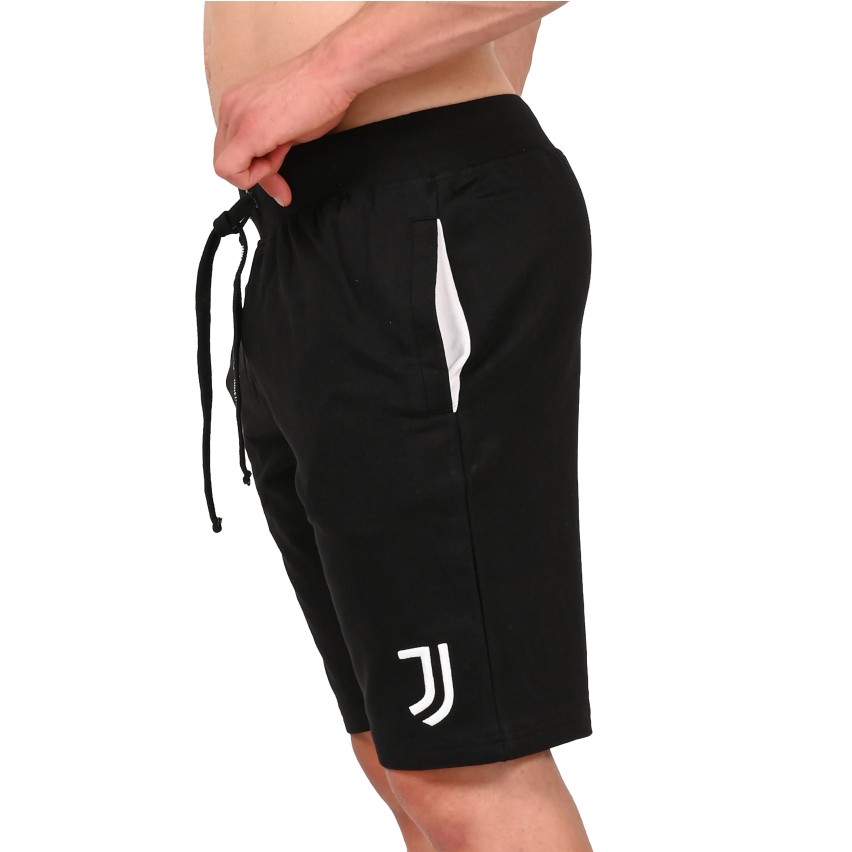 Pantaloncini tuta Uficiale JUVENTUS cotone nero PTCJ F10 3030