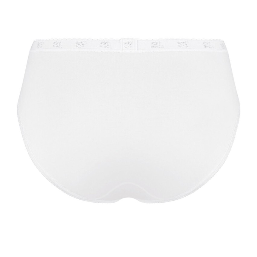 Slip donna sloggi chic tai cotone e pizzo 4 pezzi