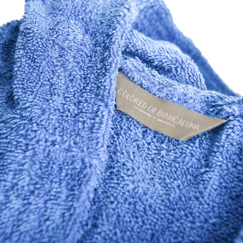 Accappatoio Biancaluna in 100% cotone 380 gr/mq con Cappuccio e Cintura