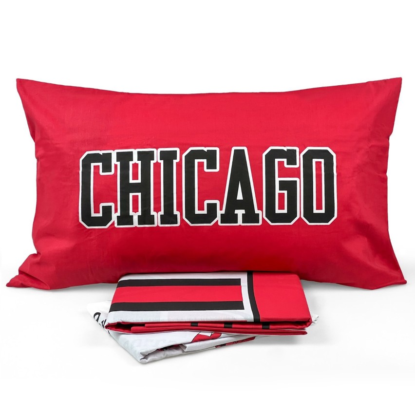 Completo letto 100% cotone Chicago Bulls ufficiale