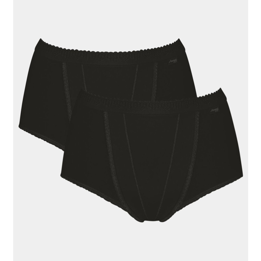 Slip donna Sloggi modellanti control maxi cotone 2 pezzi