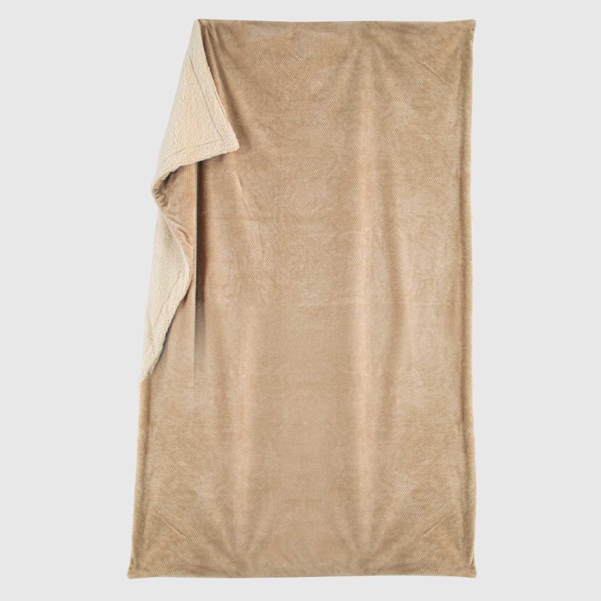 Coperta lavorazione Jacquard e sherpa Zambaiti Nana