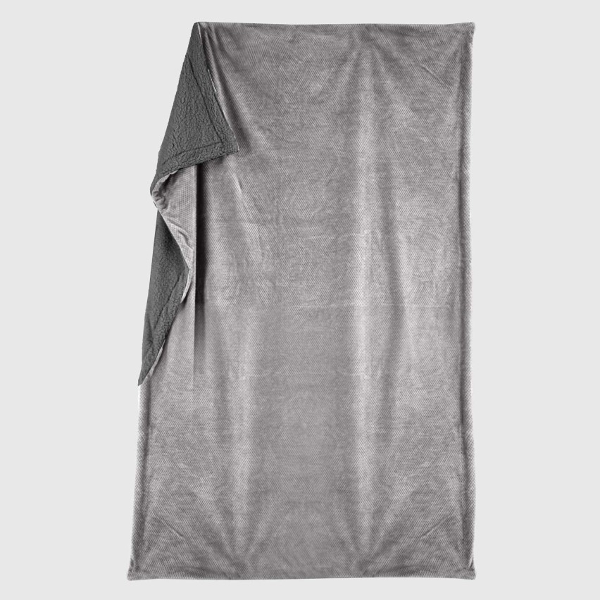 Coperta lavorazione Jacquard e sherpa Zambaiti Nana