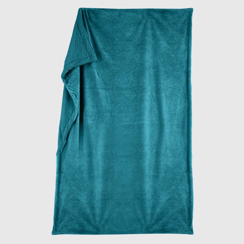 Coperta lavorazione Jacquard e sherpa Zambaiti Nana