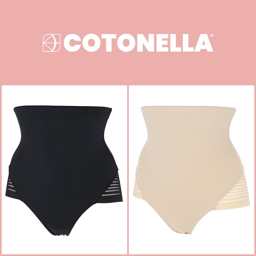 Guaina vita alta shaping Eterea tulle rigato Cotonella ADB22