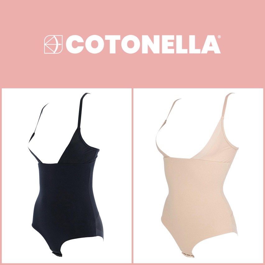 Body sottoseno cotone elasticizzato Cotonella CD524