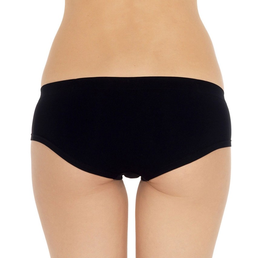 Slip culotte da donna vita bassa Pompea feel in microfibra 3 pezzi  