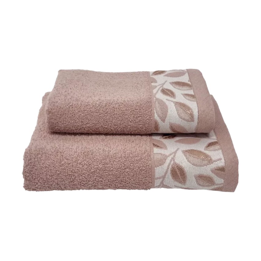 Asciugamano Caleffi Minorca Rosa Fard - Cotone Super Morbido, 1000514 - Foto 9