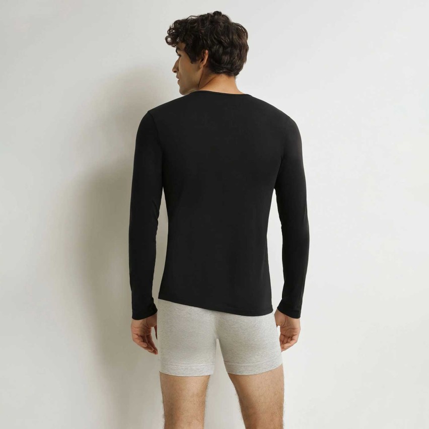 Maglia uomo manica lunga cotone e viscosa Dim DD41Z