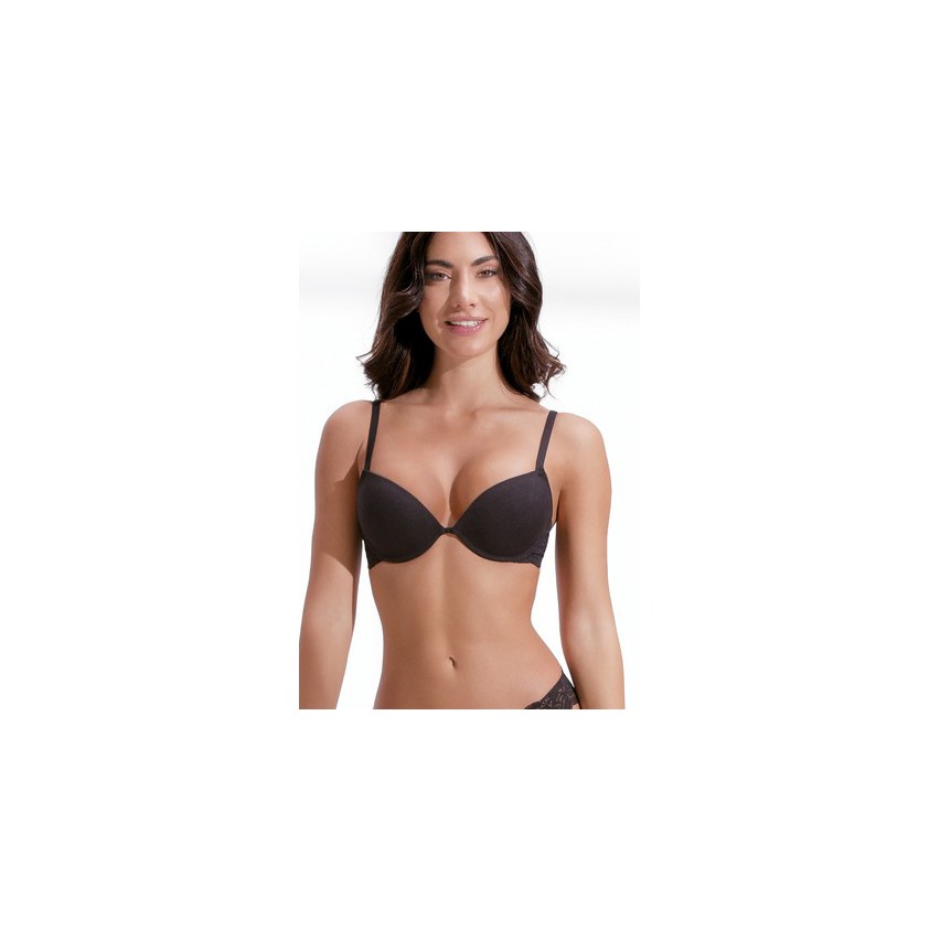 Reggiseno push-up Love and Bra Dea in cotone elasticizzato con ferretto