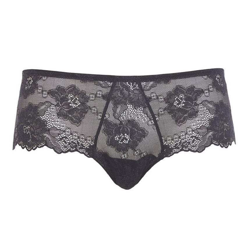 Slip culotte shorts Lormar deluxe in pizzo elasticizzato