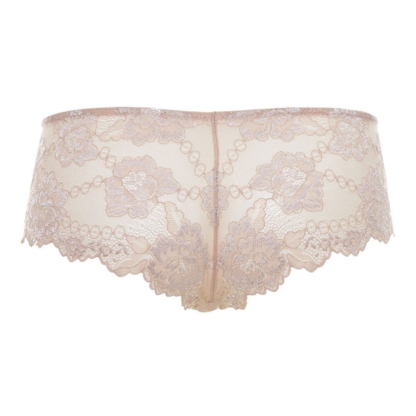 Slip culotte shorts Lormar deluxe in pizzo elasticizzato