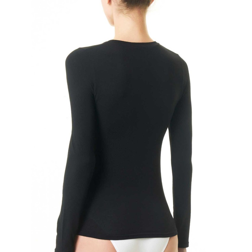 Maglia donna girocollo cashmere e modal Ragno DM03A9