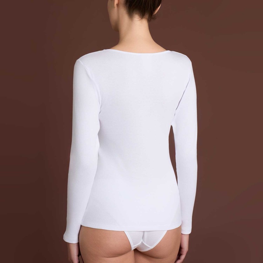 Maglia donna manica lunga Thermo Cotton Ragno DM43A9