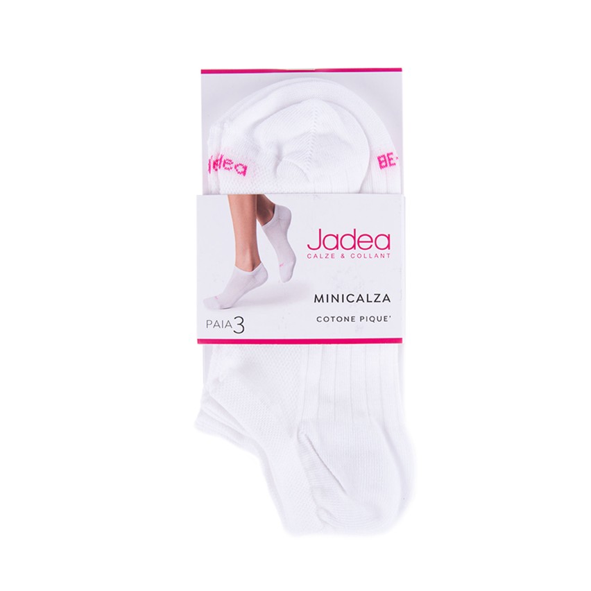 Minicalza donna Jadea JB742 cotone elasticizzato 3 paia