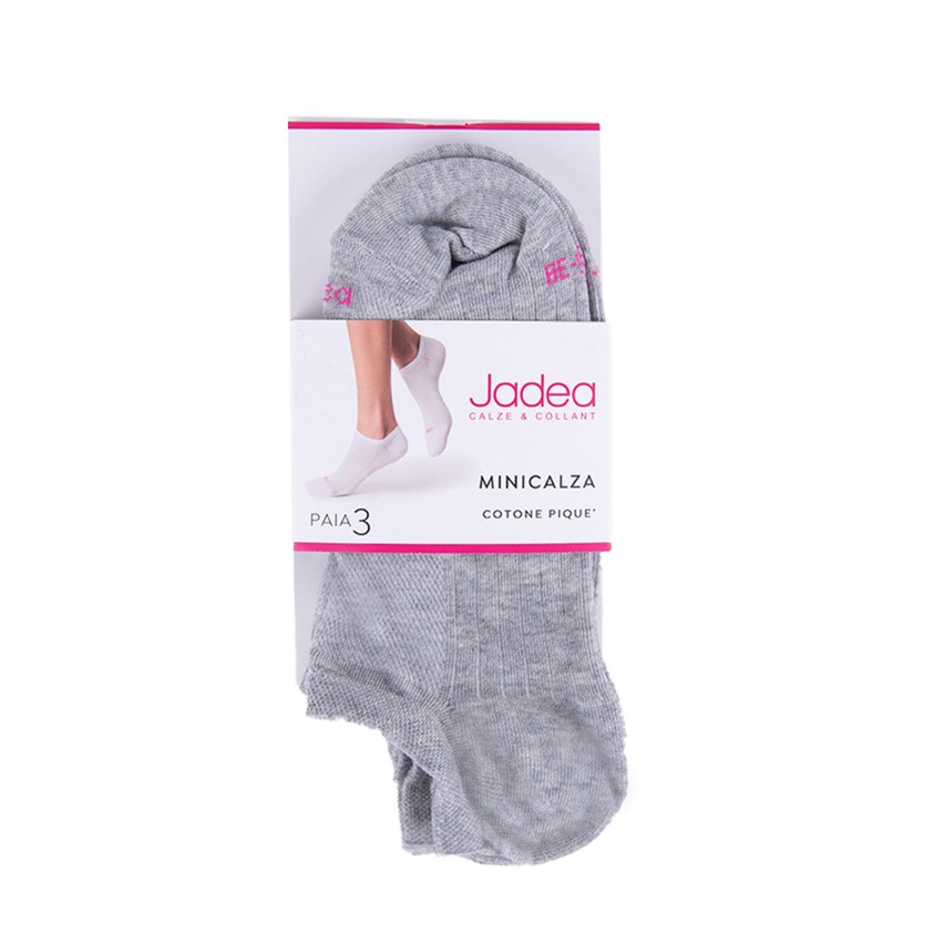 Minicalza donna Jadea JB742 cotone elasticizzato 3 paia