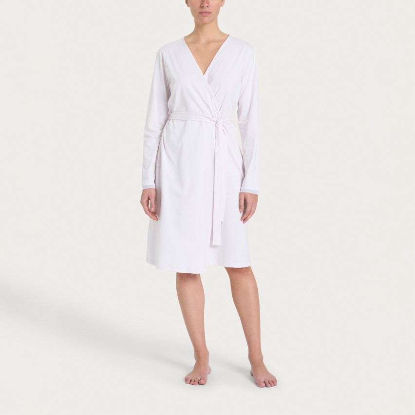 Vestaglia donna in cotone + fascia capelli coordinata Ragno DP26NR