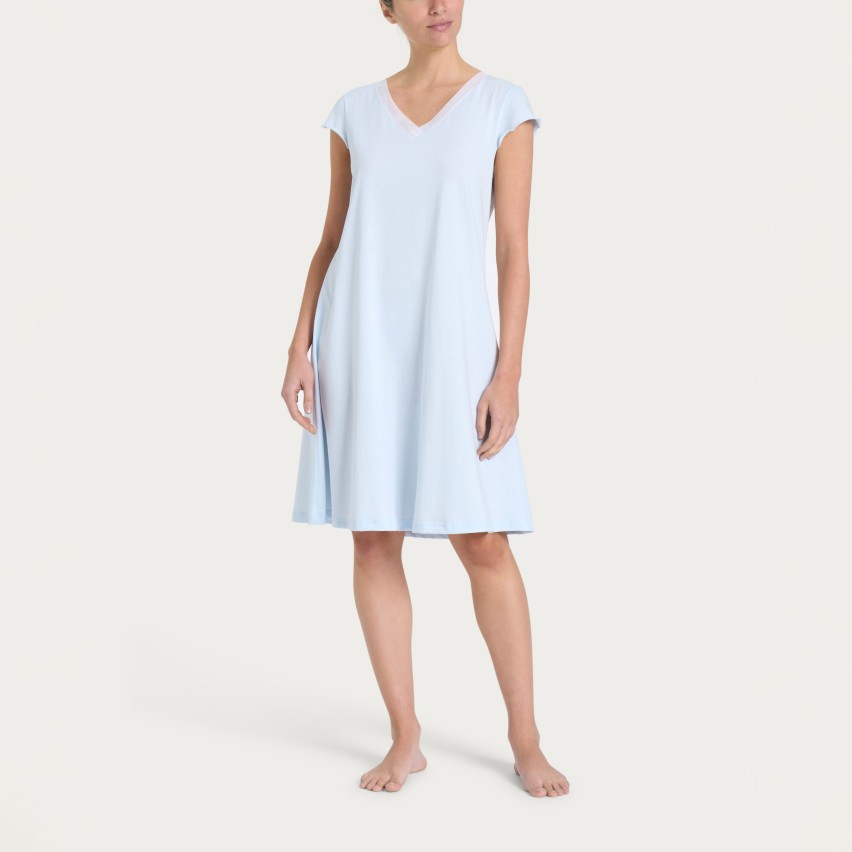 Camicia da Notte Donna 100% Cotone Ragno DP26NU 